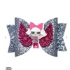 24 스타일 LOLS Urprise Girls Hairpin Baby Sequin Glitter Bow Clips Girls Bowknot Betrett Kids Hair Boutique Bows 어린이 헤어 액세서리