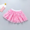 9Styles Kids TUTU Юбка Детская Радуга Русалка Unicorn Свин Вышивка Сетчатое платье Девушки Балет Необычные Костюм Красочные Ins Юбки GGA2172