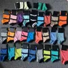 Fashion Pink Black Grey Multicolors Unisex Socks With Tags Cardboard Socks Sports Football Cheerleaders Adult Short Sock Cotton