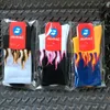 Flame Mid Tube Skateboard Choches pour hommes pour femmes Street Hip Hop Socks Sports Socks Long Cotton Fashion Couple Sock1152366