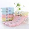 New Cotton Bath Towel Rectangle Baby Kids Washcloth Absorbent Terry Face Hand Beach Towel Machine Washable