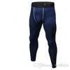 Herren-Kompressionshose, Sport-Laufhose, Basketball-Turnhose, Bodybuilding-Jogger, dünne Leggings-Hose in voller Länge, kostenloser Versand