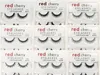Red Cherry False eyelashes 5 pairs Faux Cils 3D Mink Eye lashes Handmade Eyelash extensions Natural Long Professional Eyes Makeup Tool