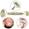 Jade Roller Facial Beauty Massage Viso Massager sottile Jade Roller Natural Face-lift Strumento di rilassamento Viso Messager 300 pezzi OOA6109