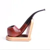 Ny Handgjord Introduktion Röd Sandelträ Rör 9mm Kärnfiltrering Rosewood Pipe