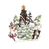 3D UP Cards Merry Christmas Origami Paper Laser Cut Postcards Cadeau wenskaarten Handgemaakte blanco kleurrijke kerstboom30553336