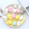 26 Style Squishy Slow Rising Jumbo Toys Animals Cute Kawaii Squeeze Cartoon Toy Mini Squishies Cat rebound Animal Gifts Charms B