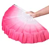 Yeni Çin İpek Dance Fan El Yapımı Hayranlar Belly Dancing Props 6 Renk Mevcut Damla Damlayıcılığı Sıcak Satış LX8321