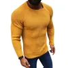 2019 gestrickte Pullover Männer Warme O Neck Pull Strickwaren Herbst Winter Kleidung Casual Trikot Jumper Feste Pullover Pullover Homme