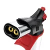 Dual aircraft engine flame Design jet lighter gas torch ,Inflatable Lock and switch Functions,windproof