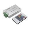 DC 12V-24V RGB LED Dimmer Telecomando wireless RF 20 tasti 433Hz Controllo 12A con ricevitore in alluminio