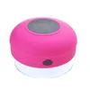 Trådlös Vattentät Mini Bluetooth-högtalare med väggsugkopp och inbyggd mikrofon Handsfree används utomhusduschar eller badrumspool