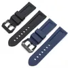 Accesorios de reloj Correa de moda adecuada para correa de goma Penahai para hombre hebilla de correa de silicona resistente al agua 22/24mm