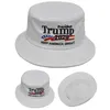 Trump 2020 Stingy Brim Hat Fashion Outdoor Sport Sun Hat Soft Breathable Unisex Travel Beach Cap Keep America Great Fisherman Cap VT0354