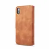 DG.Ming Vintage PU Leather Wallet Case For Iphone 15 14 13 12 11Pro Max XR XS 8 7 6 6S Plus