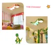 Kinderzimmer-LED-Deckenleuchte, warmes Cartoon-Dinosaurier-Schlafzimmer, männliche und weibliche Raumbeleuchtung, Augenschutz, dimmbare Schmiedeeisenlampen