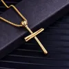 12PCS European and American outdoor baseball cross pendant necklace Fashion personality Man's accessories 3color