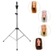 Verstelbare pruik stand mannequin hoofd hairdressing statief voor pruiken hoofd stand model bill lading expositor kapper