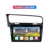 2G RAM 10.1 tum Android Full Touch Car Video Multimedia System för VW Golf 7 2014-2018 GPS Radio Navigation