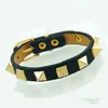 Bracelet de style de la rivette de mode adapté aux hommes / bijoux PU des femmes