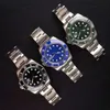 U1 Automatisk mekanisk keramisk klocka Mensur Watch Gliding Clasp All rostfritt stål 40mm Sapphire Swimming Super Bright Luminous Watch