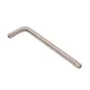 7.7x37x143mm Torx T45 med hål L-nyckelskruvmejsel CR-V Säkerhetsskruv Driver Wrench Professional Reparation Tool 100 st