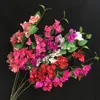 Silk Bougainvillea Glabra 등반 Bougainvillea Flower 인공 Bougainvillea Tree Branches 31.5 "결혼식 중심을위한 6 가지 색상