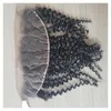 Перуанские девственные волосы, шелковистые прямые HD 13X4, кружевные фронтальные волосы с детскими волосами, высококачественные кружевные фронтальные пряди, 10-22 дюйма