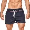 Sexig Boy Baddräkter Boxer Shorts Mens Slim Fit Beach Byxor Kreativ Design Swimming Trunks Maillot De Bain Badkläder Sluta Shippi