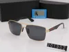 DESIGN BRAND Classic Polarized 201902 Occhiali da sole da uomo Driving Square Frame pilot Occhiali da sole Occhiali da uomo UV400 Occhiali da sole polarizzati popolari