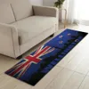 Country Flag Printed Long Carpet Entrance Doormat Tapete Absorberande Kök Antislip Hallvägsområde Mattor Modern Floormat utomhus6833720