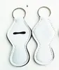 Mode- leere Neopren buttons 2 Formen DIY Geschenke Schlüsselring Heißtransferdruck zwei Seiten bedruckt Verbrauchsmaterialien eingestellt lippenstift