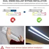 2020 New Arrival Time-limited Milky Cover T8 Led Lighting 5ft Split Tube 1500mm 22w 28w Energy Saving Lamps Bulbs High Lumen Ac85-265v