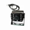 Kit di telecamere di backup del veicolo auto con DVR, AHD 1080P 4pin Auto retromarcia di retromarcia posteriore + 7 "IPS 2CH Split Digital monitor con registratore SD