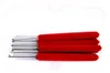 10st Huk Kaba Lock Picks Tools Lock Pick Set med två spänningskiftare Låssmed levererar rött handtag8990375