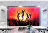 Custom 3d murals wallpaper for living room Bar KTV Fantasy Ballroom Nightclub Background Wall