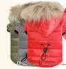 Vêtements d'hiver pour chien de compagnie chien manteau chaud chiot coton veste offre spéciale à capuche chien coton Costumes