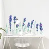 Può spostare l'adesivo dell'acquerello Arredamento per la casa moderno Un gruppo di fiori impermeabile per soggiorno Combina immagini sulla scatola di fiammiferi Qt003