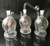 Roundness rhinestone hookah, wholesale glass hookah, glass bongs accessories