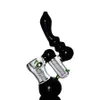 Pipa per bruciatore a nafta in vetro Bong ad acqua Pipa per fumo in vetro per sigarette per fumare Bubbler accessori per fumatori tabacco Disponibile