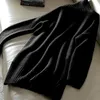 2019 새로운 패션 더블 짙어지는 느슨한 터틀넥 캐시미어 스웨터 여성 니트 스웨터 캐시미어 풀오버 무료 Shippin