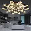 Acrylic LED Endless Dimming Ceiling Lamps Modern Atmospheric Flower Simple Creative Lights Personality Lighting For Bedroom Living Room