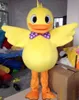 2020 Fábrica de venda quente Rubber Duck Costume Mascot Big Yellow Duck Costume dos desenhos animados fantasia vestido de festa de Adulto crianças Tamanho