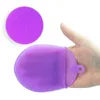 Silicone Bath Brush Body Scrubber Bath Glove Anti Cellulite Shower Exfoliating Brush Scrub Skin SPA Massage Scrubber F2622