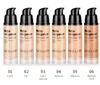 30 ml gezicht foundation make-up professionele basis make-up voor donkere huid matte crème olie controle vloeibare natuurlijke cosmetica