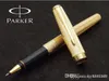 Kostenloser Versand Parker Roller Stift Schule Bürobedarf Goldfarbe Parker Stift Bürobedarf Schreibwaren Sonett Rollerball Pen2