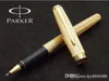 Gratis verzending Parker Roller Pen School Kantoor Levergaven Gold Color Parker Penkantoor Benodigdheden Stuurwinkels Sonnet Roller Ball Pen2