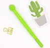 Lytwtw's papeterie mignon Cactus Succulent stylo Gel stylo école bureau Kawaii fournitures poignées cadeau créatif GB23