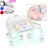 7 Cor Led Light Microcurrent pele Elevador presente Máquina Beauty Facial portátil ultra-sônico massageador