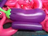 Whole190cm 75inch Гигантский надувной поплавок для бассейна с баклажаном 2018 Лето Rideon Air Board Плавающий плот-матрас Водные пляжные игрушки 8674354